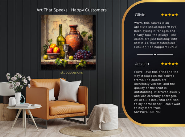 Tuscan Harvest Still Life Art - View 8