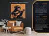 Chimpanzee Guitar Art - View 8