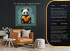 Panda Reading Art - View 8