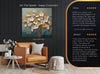 Golden Blossom Tree Art - View 8