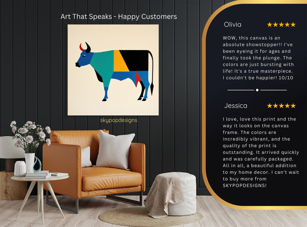 Bull Art - View 8