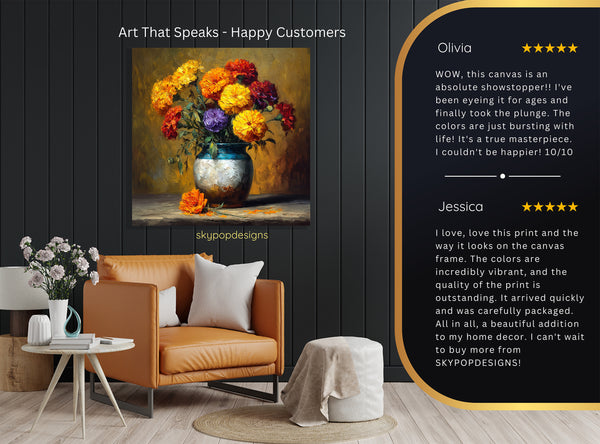 Floral Arrangement Art - View 8