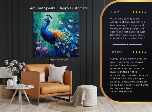 Peacock Art - View 8