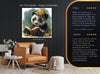 Panda Reading Book Art - View 8