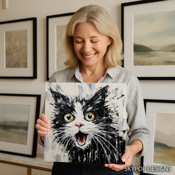 Cat Scream Art - View 9