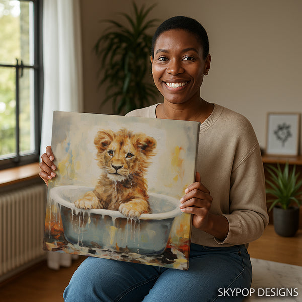 Lion Cub Art - View 9