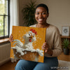 Rooster Bath Time Art - View 9