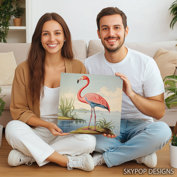 Flamingo Wildlife Art - View 9