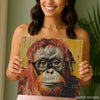 Orangutan Reading Art - View 9