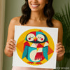 Geometric Owl Art - View 9