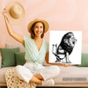 Lion on Toilet Art - View 9