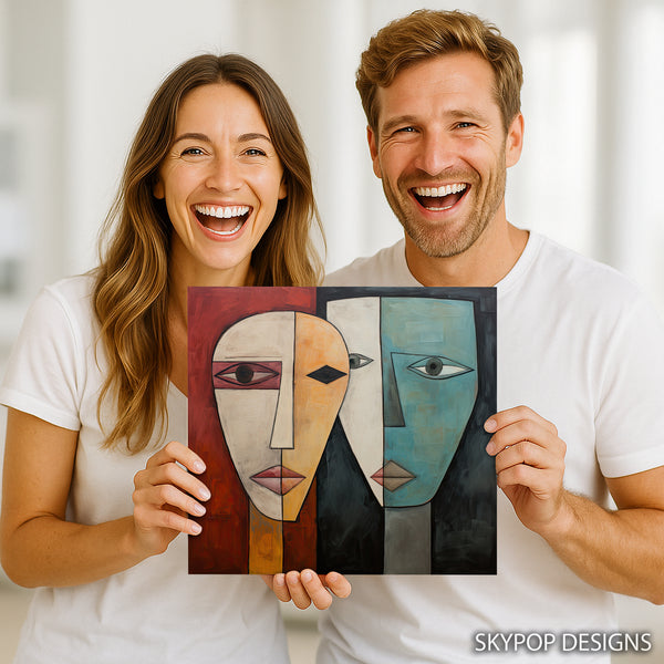 Abstract Faces of Expression Art - View 9