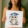 Owl Graduation Art - View 9