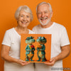 Crocodile with Roses Art - View 9