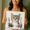 Kitten Dinner Art - View 9