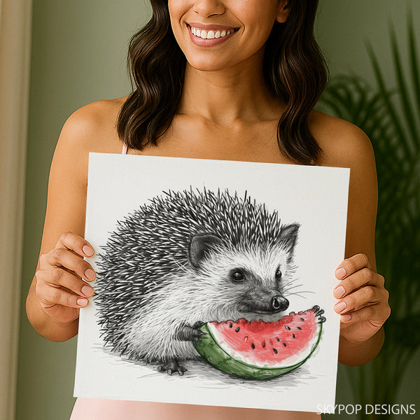 Hedgehog Art - View 9