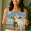 Highland Cow In The Field Art - View 9