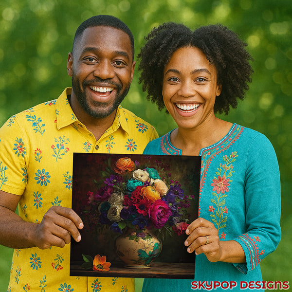 Floral Bouquet Art - View 9