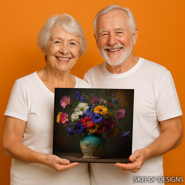 Wildflower Bouquet Art - View 9