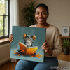 Frog Reading Art - View 9
