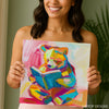 Bear Reading Art - View 9