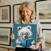 Bear Reading Book Art - View 9