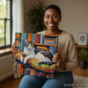 Cat Library Art - View 9
