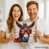 Donkey with Red Glasses Art - View 9