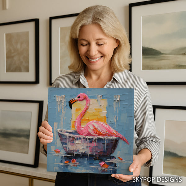 Flamingo Spa Day Art - View 9
