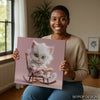Cat Reading Art - View 9