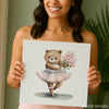 Ballerina Bear Art - View 9