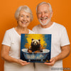 Bear Bathtub Bliss Art - View 9
