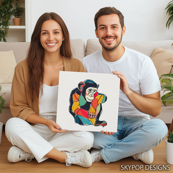 Chimpanzee Art - View 9