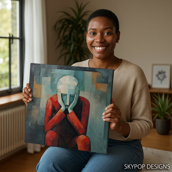 Reflective Figure Art - View 9