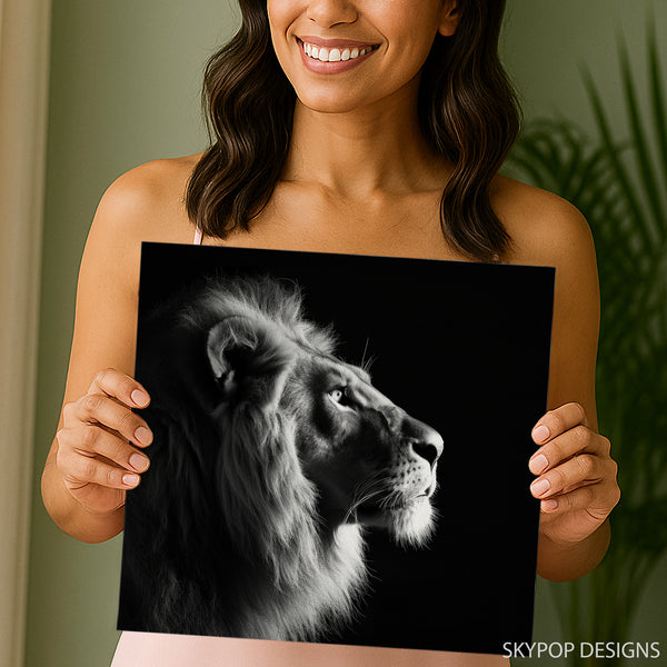 Lion Portrait Art - View 9