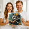 Panda Reading Book Art - View 9