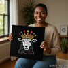 Crowned Sheep Art - View 9