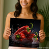 Red Pepper Splash Art - View 9
