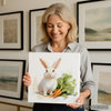 Bunny and Carrots Art - View 9