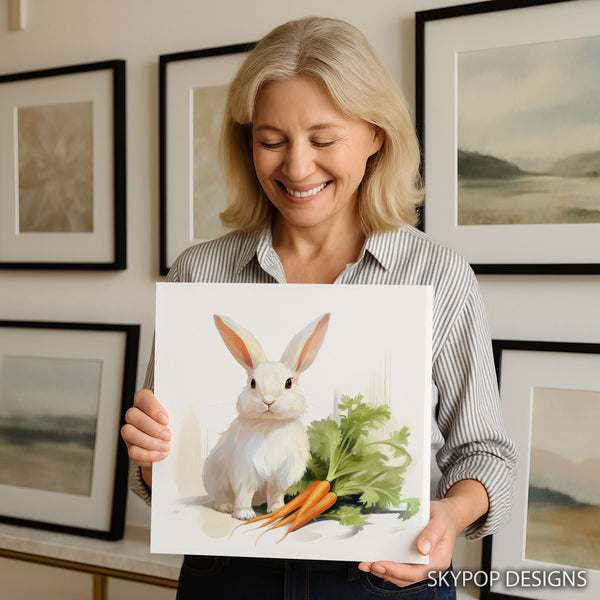 Bunny and Carrots Art - View 9