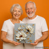 Gold Floral Art - View 9