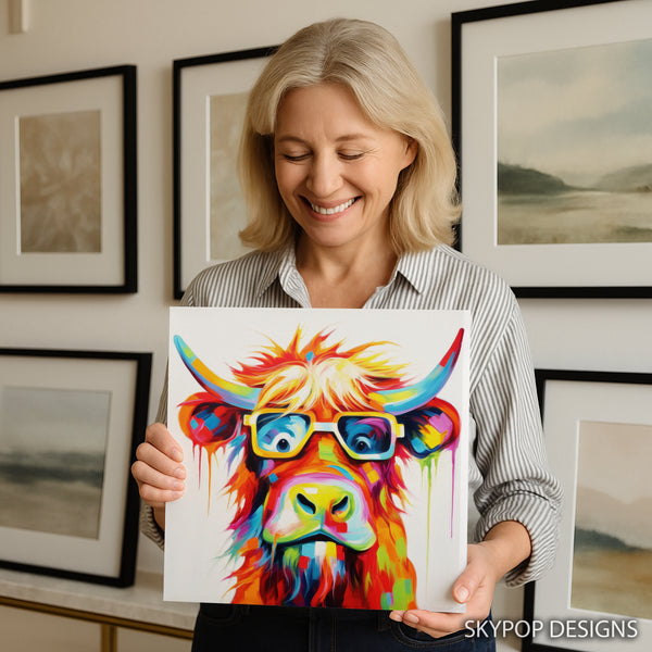 Highland Cow Art - View 9