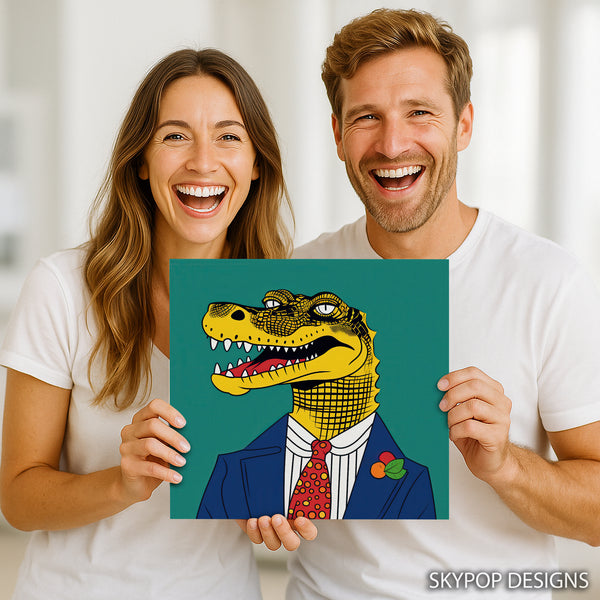 Crocodile Art - View 9