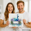 Peacock Bath Art - View 9