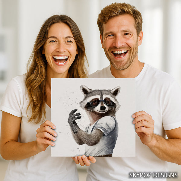 Raccoon Art - View 9
