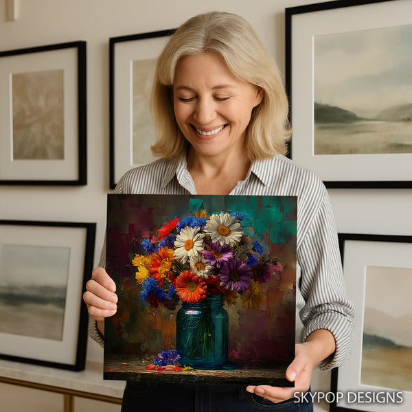 Daisy Jar Art - View 9