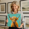 Highland Cow Art - View 9