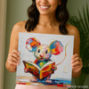 Mouse Reading Art - View 9