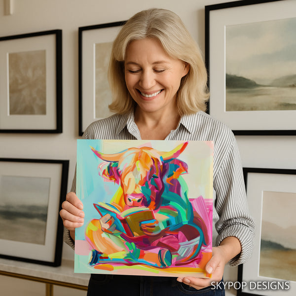 Highland Cow Art - View 9
