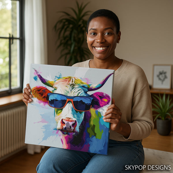 Highland Cow Art - View 9